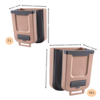 Poubelle pliable de grande capacité