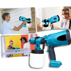 Pistolet à peinture sans fil haute pression