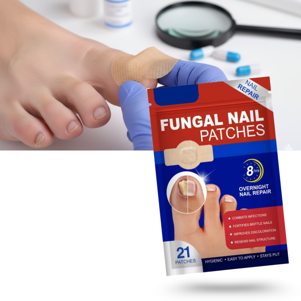 Patch hydratant pour ongles à base d'hydrogel