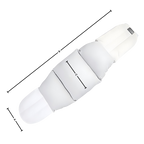 Ceinture de support dorsal en soie glacée