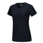T-shirt rafraîchissant col en V pour femme