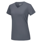 T-shirt rafraîchissant col en V pour femme