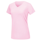 T-shirt rafraîchissant col en V pour femme