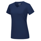 T-shirt rafraîchissant col en V pour femme