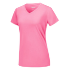T-shirt rafraîchissant col en V pour femme