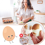 Peleur instantané de coquilles d'oeufs
