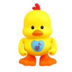 Jouet interactif canard dansant lumineux