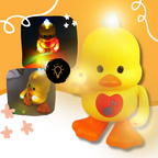 Jouet interactif canard dansant lumineux