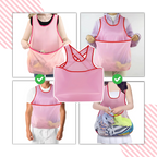 Tablier de ménage imperméable avec grande poche