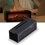 Diffuseur d'huiles essentielles avec simulation de cheminée LED
