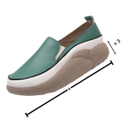 Mocassins souples à plateforme légère