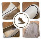 Mocassins souples à plateforme légère