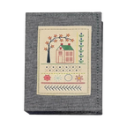Livre de points de broderie sur lin