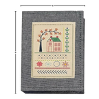 Livre de points de broderie sur lin