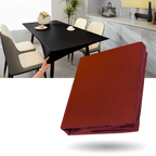 Nappe rectangulaire en cuir d'agneau