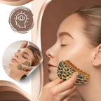 Brosse faciale pour drainage lymphatique