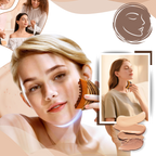 Brosse faciale pour drainage lymphatique
