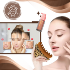Brosse faciale pour drainage lymphatique