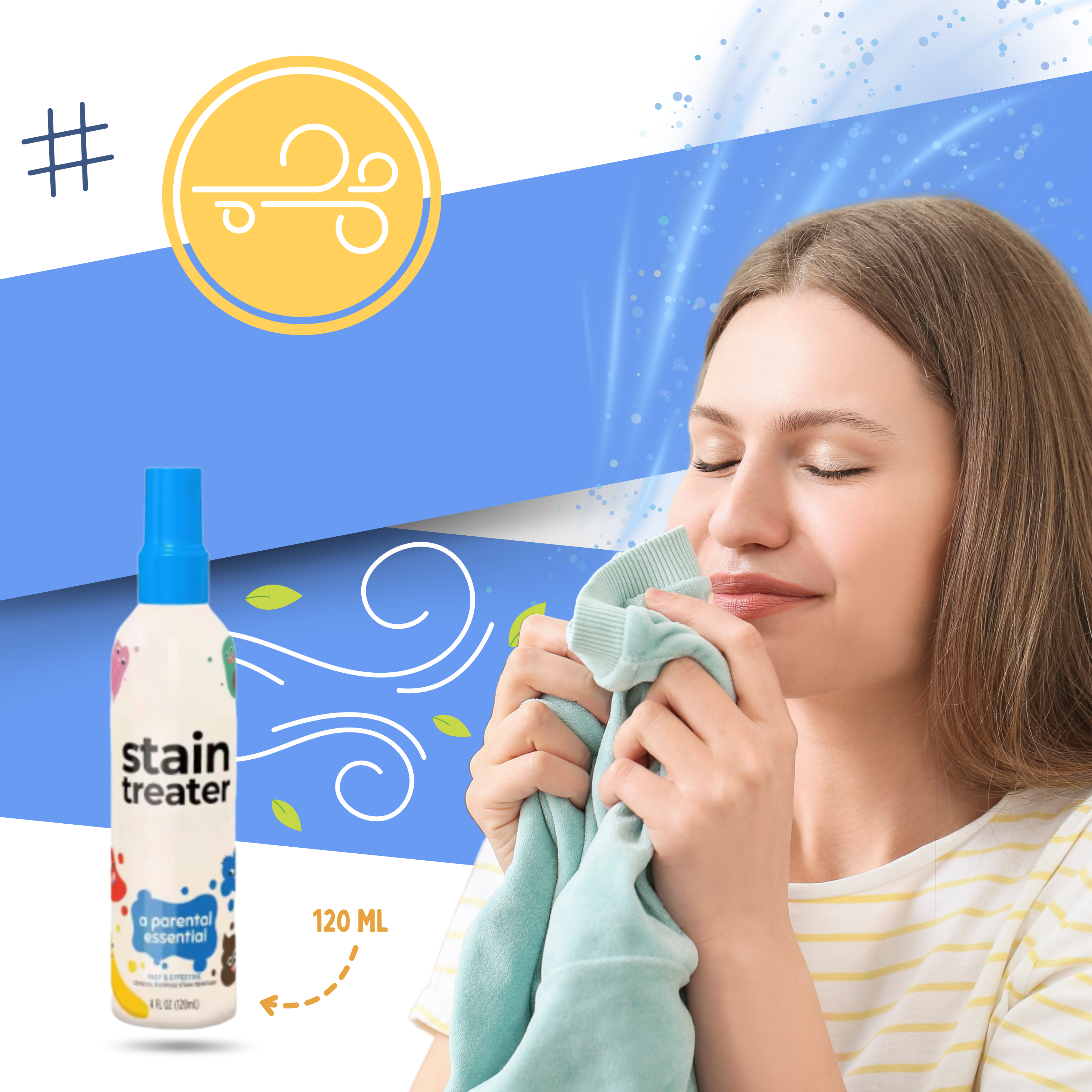 Spray nettoyant à sec anti-taches