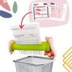 Destructeur de papier manuel portable