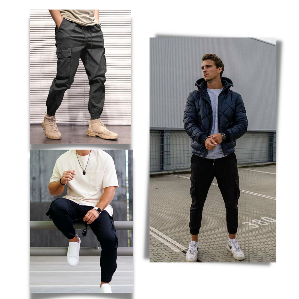 Pantalon Cargo Slim pour Hommes