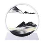 Image d'art de sable en mouvement dynamique