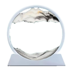 Image d'art de sable en mouvement dynamique