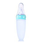 Biberons en silicone avec cuillère anti-débordement