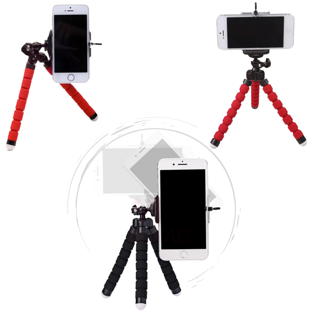 Mini trépied flexible pour téléphone