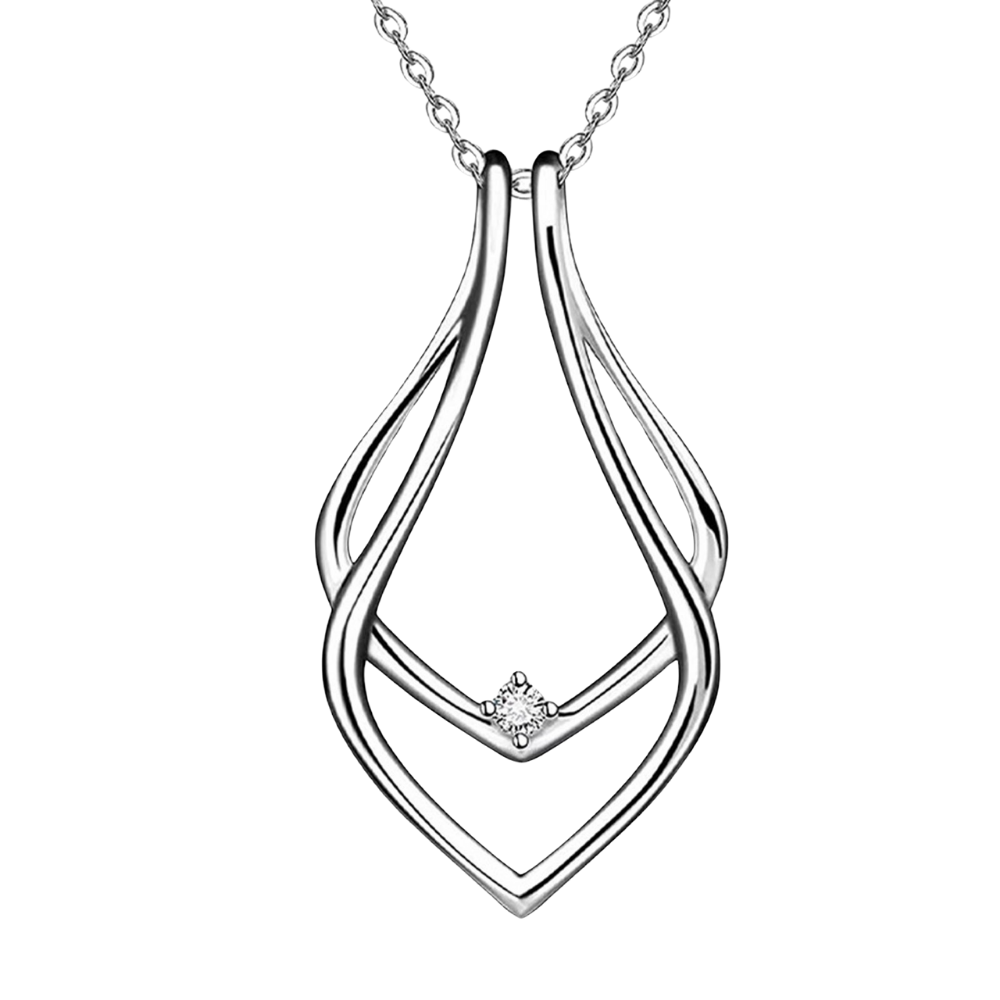 Pendentif porte-bague minimaliste
