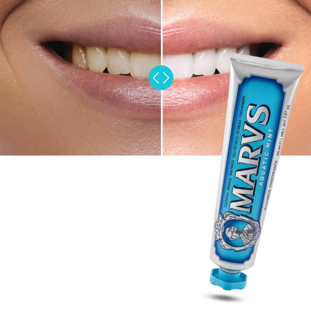 Dentifrice blanchissant à la menthe
