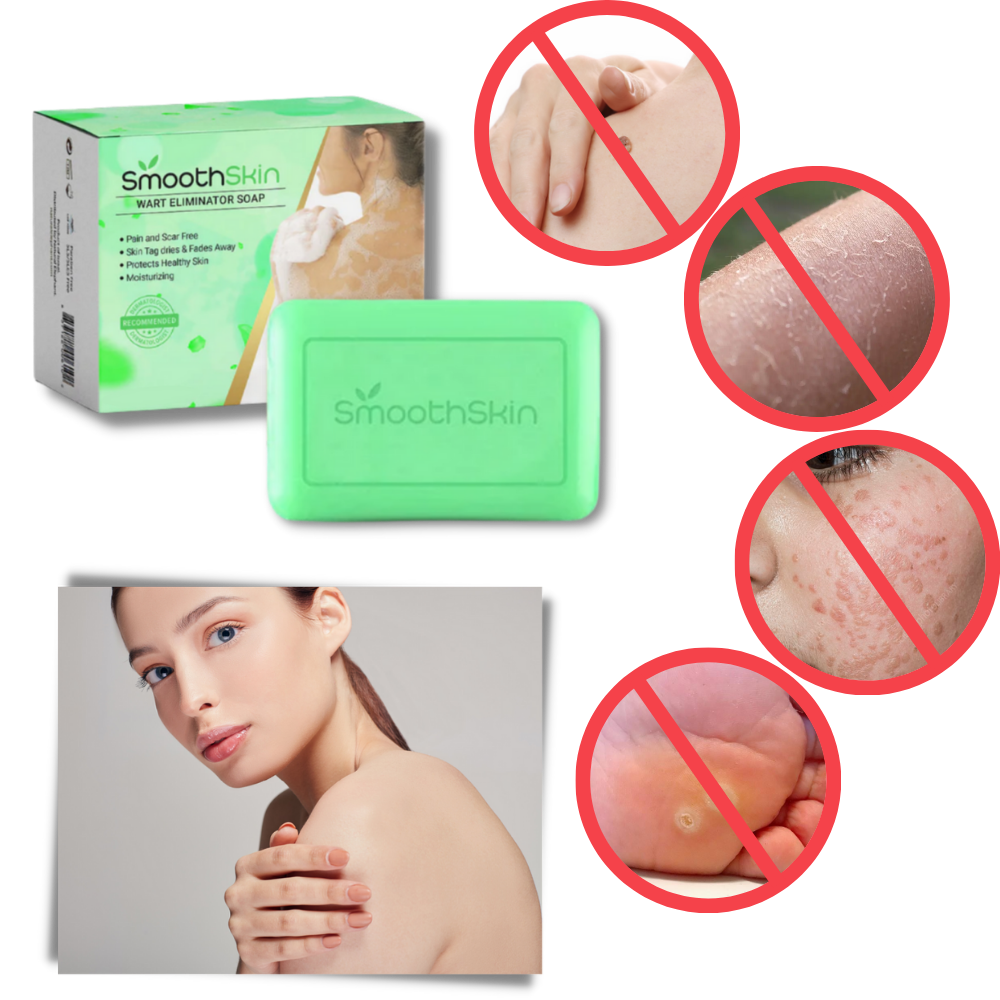 Savon exfoliant hydratant contre les verrues