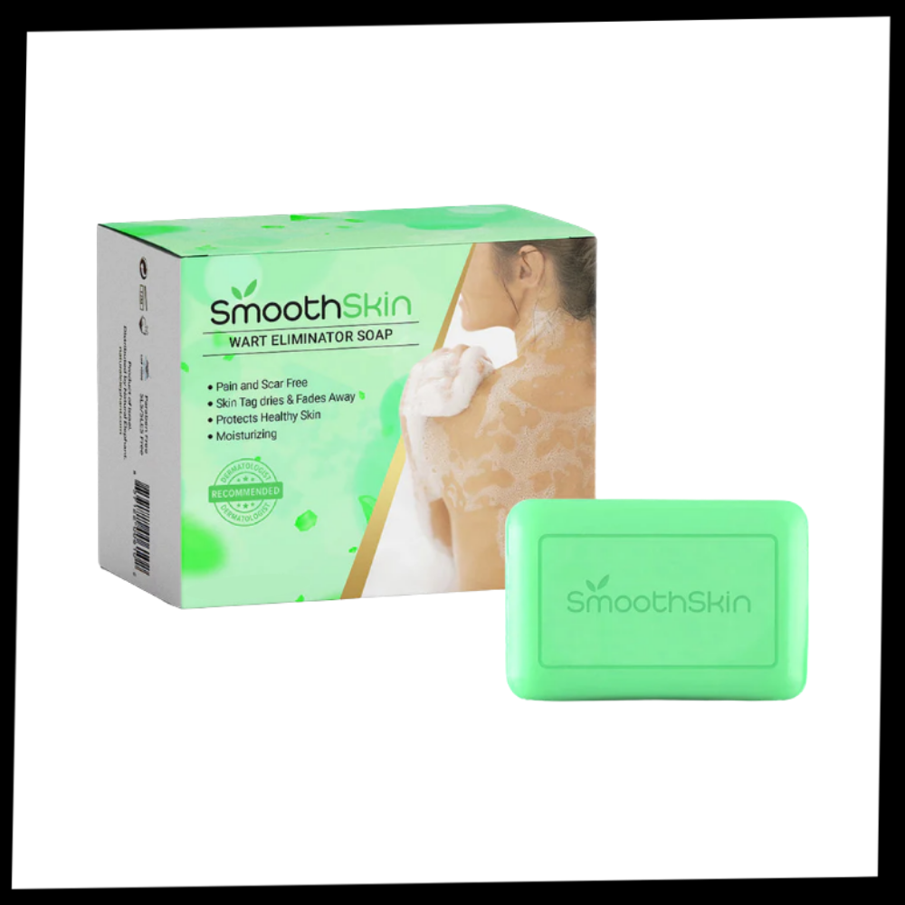 Savon exfoliant hydratant contre les verrues