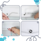 Kit de nettoyage du réfrigérateur pour la réduction des moisissures