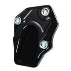 Support levier de béquille et plaque d'extension en alliage pour moto