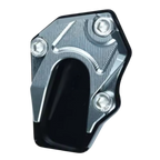 Support levier de béquille et plaque d'extension en alliage pour moto