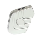 Support levier de béquille et plaque d'extension en alliage pour moto