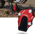 Support levier de béquille et plaque d'extension en alliage pour moto