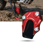 Support levier de béquille et plaque d'extension en alliage pour moto