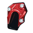 Support levier de béquille et plaque d'extension en alliage pour moto