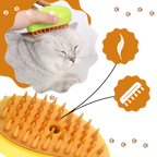 Brosse de toilettage multifonctions pour chats