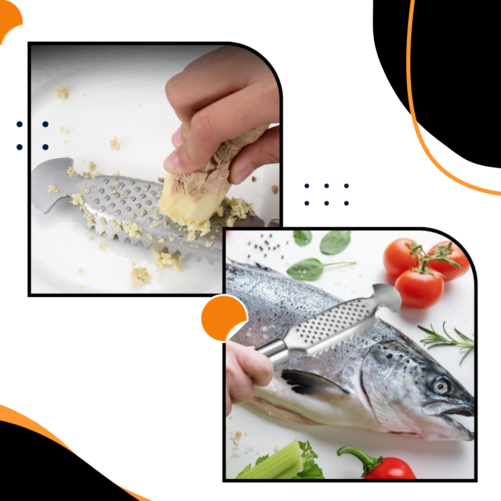 Écailleur de poisson multifonction
