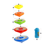 Jeu de toupie à plusieurs couches