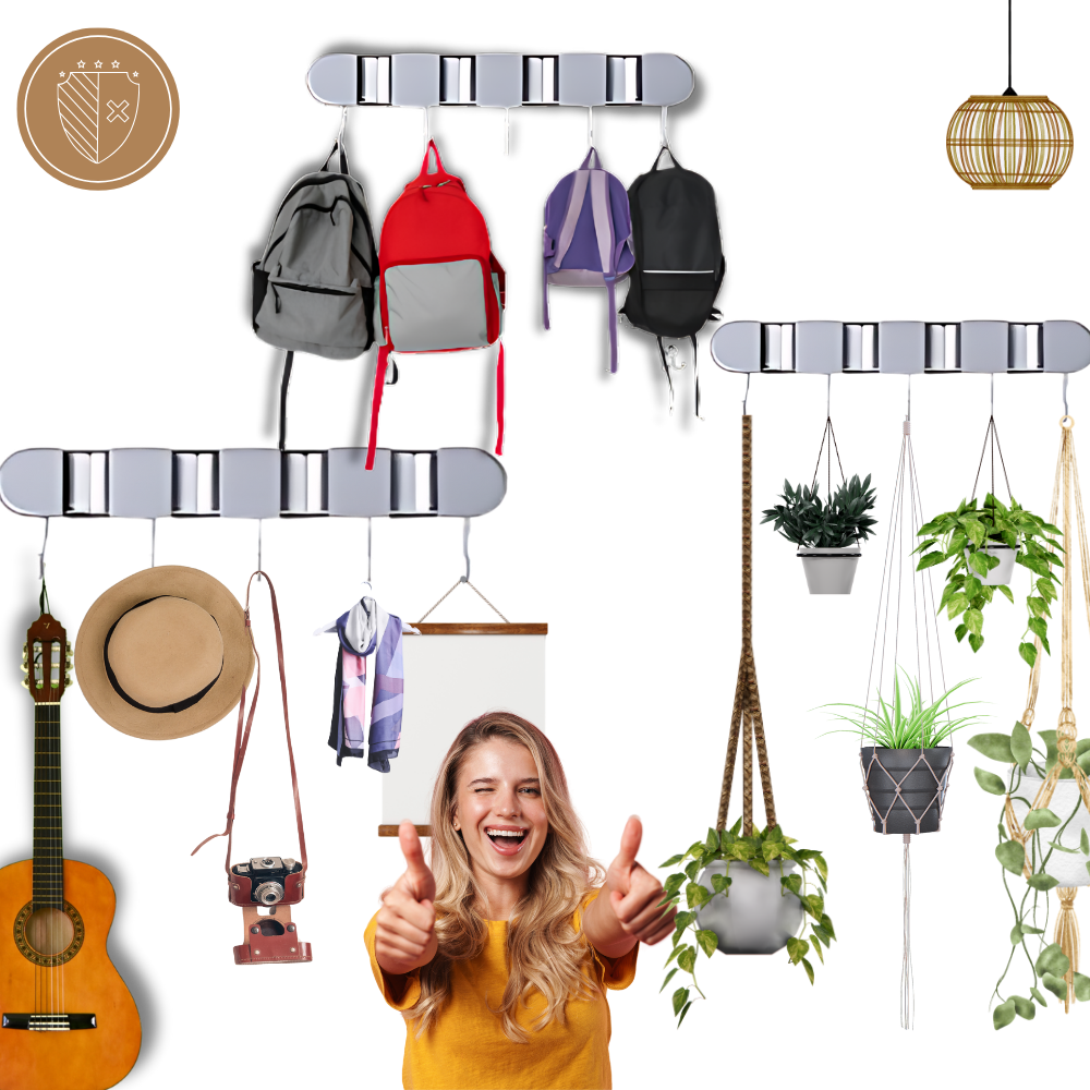 Porte-balai multifonctionnel