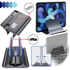 Support vertical multifonctionnel et stable pour ordinateur portable