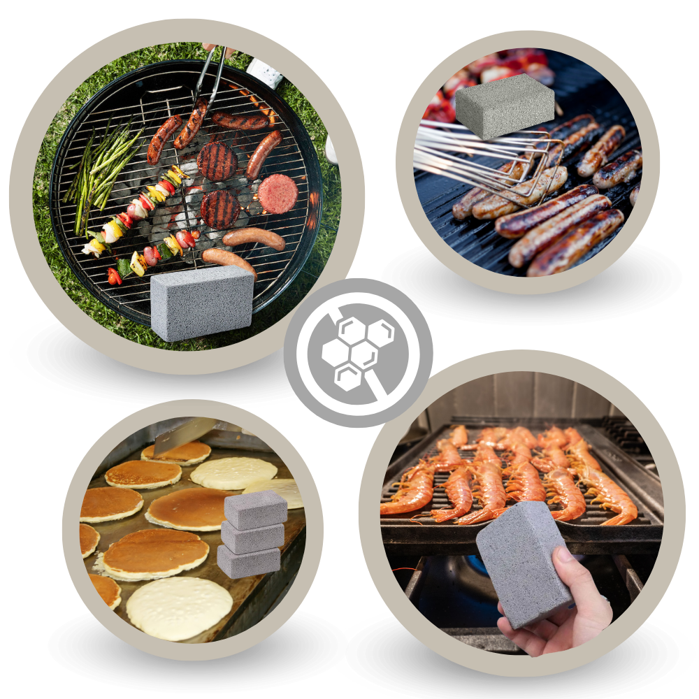Pierre nettoyante pour grill multi-usages