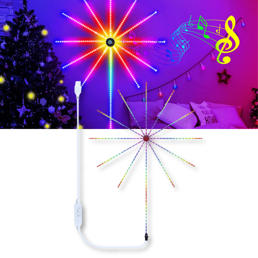 Bandes lumineuses LED avec synchronisation musicale