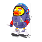 Jouet interactif musical en forme de canard
