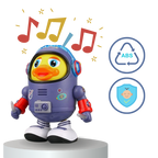 Jouet interactif musical en forme de canard