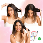 Extension de cheveux naturelle à clips
